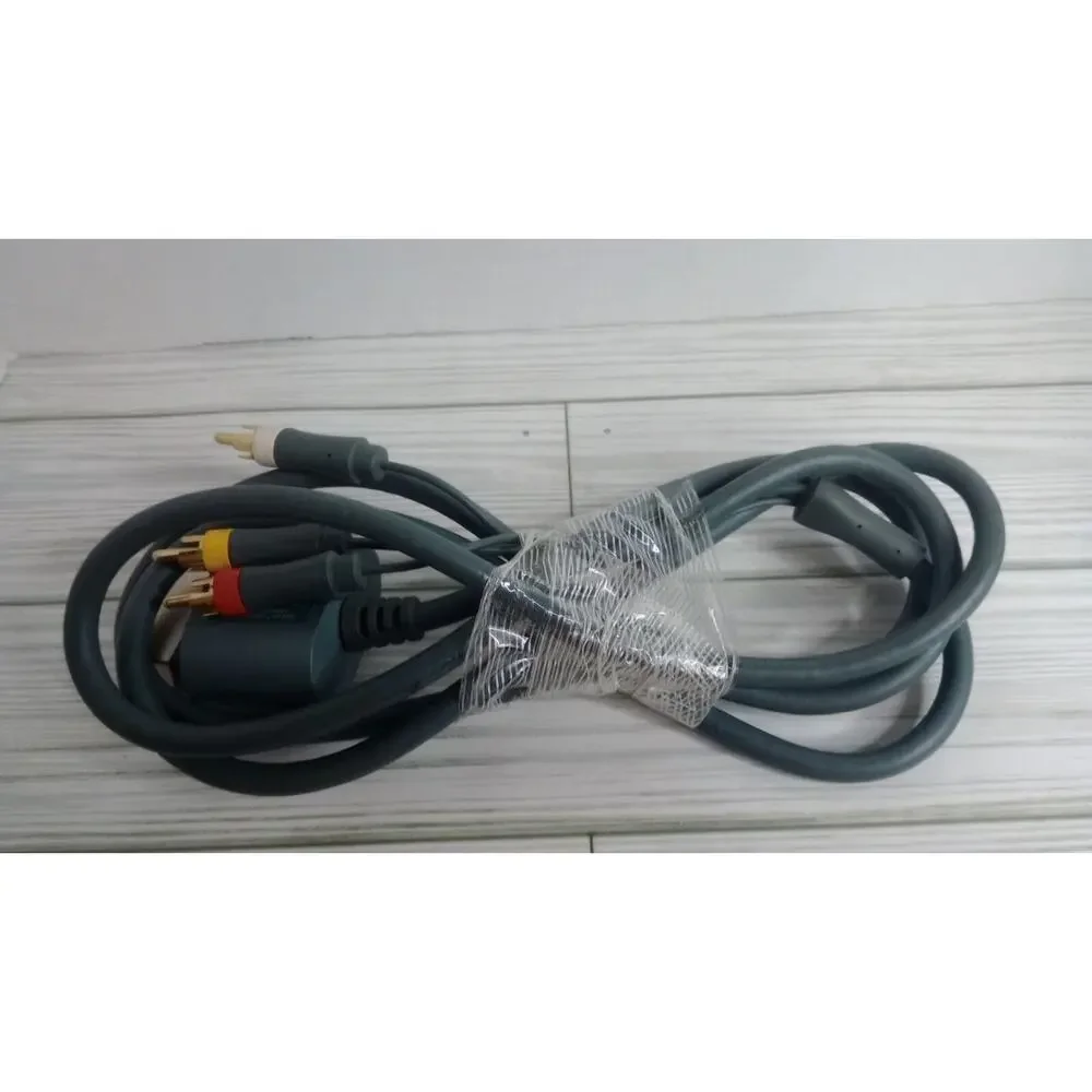 Genuine OEM Microsoft Xbox 360 Audio Video Composite AV Cable Cord